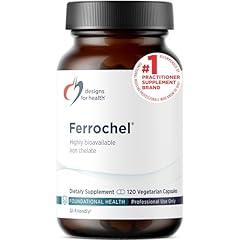 Designs for Health Ferrochel Chelated Iron Supplement