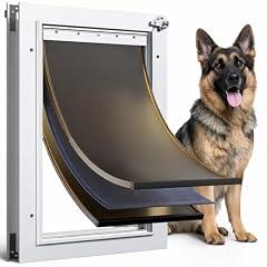 PETCOMING All Aluminum Large Dog Door