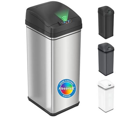 automatic trash can