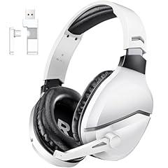 WolfLawS Wireless Gaming Headset with Noise Canceling Microphone