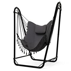 Unique U-Shaped Hammock Chair with Stand