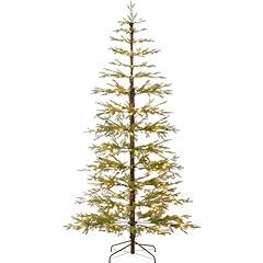 Best Choice Products Pre-Lit Sparse Christmas Tree 12ft Artificial Pine Holiday Décor Aspen Noble Fir w/ 2-in-1 White & Multicolor LED Lights