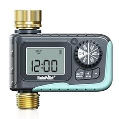 RAINPOINT Programmable Sprinkler Timer with Brass Inlet