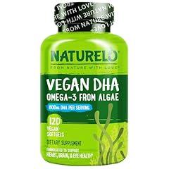 NATURELO Vegan DHA Omega 3 Supplement