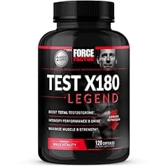 Force Factor Test X180 Legend Testosterone Booster for Men