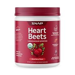 Snap Supplements Heart Beets Organic Beet Root Powder
