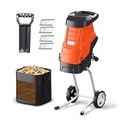 AIVOLT Electric Wood Chipper Shredder 15-Amp