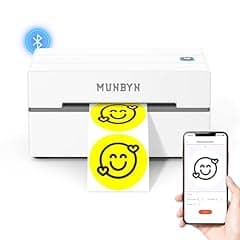 MUNBYN 130B Bluetooth Thermal Shipping Label Printer