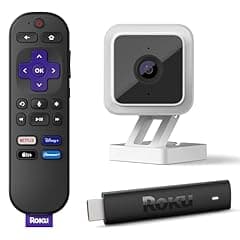 Roku 4K Streaming Stick & Camera Bundle