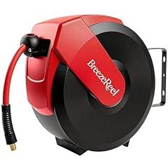 BreezeReel Retractable Air Hose Reel 50ft