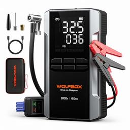 jump starter with air compressor