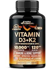 NutraHarmony Vitamin D3 K2 Complex