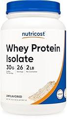 Nutricost Whey Protein Isolate Unflavored 2lbs