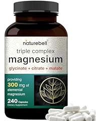NatureBell Triple Complex Magnesium Supplement