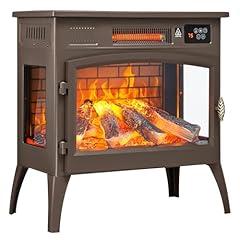ONBRILL 24" Electric Fireplace Stove with 3D Flame