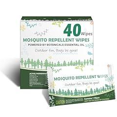 Natural Mosquito Repellent Wipes