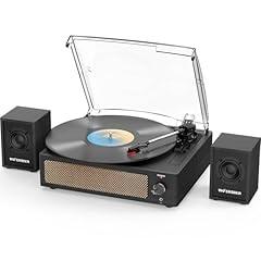 Vintage Turntable with Passive Speakers