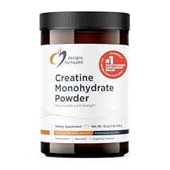 Designs for Health Creatine Monohydrate Powder - 90 Servings