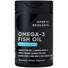 Sports Research Triple Strength Omega 3 Fish Oil