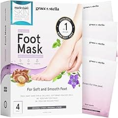 grace & stella Foot Peeling Mask - 4 Pairs