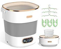 JUJOJB Portable Mini Washer and Spin-Dryer