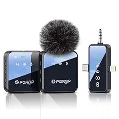 PQRQP Wireless Lavalier Microphone for Recording
