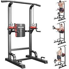 Pooboo Power Tower Pull Up Bar Station