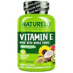 NATURELO Vitamin E 180 mg - 90 Vegan