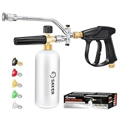 Saker Foam Cannon Pressure Washer Kit