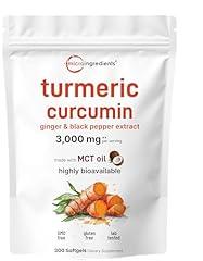 Turmeric Curcumin Supplement with MCT Oil