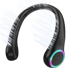 GULAKI Portable Neck Fan with Cool Lights