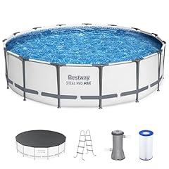 Bestway Steel Pro MAX Round Above Ground Pool Set