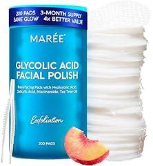 MAREE Glycolic Acid Facial Exfoliating Pads
