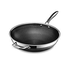 HexClad 12-Inch Hybrid Nonstick Wok