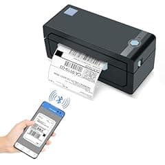 JADENS Bluetooth Thermal Shipping Label Printer