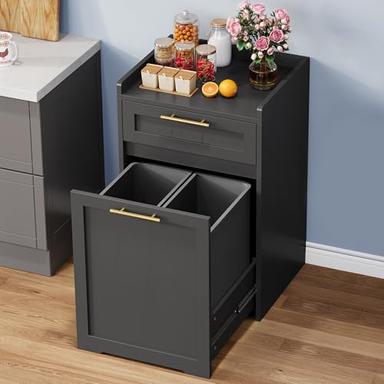 trash bin cabinet
