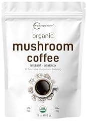 Organic Instant Mushroom Coffee Powder, 28 Ounce