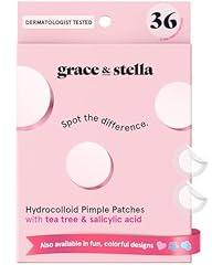 grace & stella Hydrocolloid Pimple Patches (36 Count)