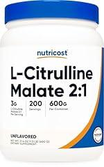 Nutricost L-Citrulline Malate Powder 600g