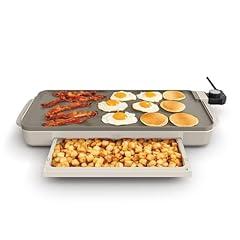 BELLA Electric Griddle with Warming Tray