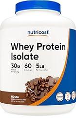 Nutricost Whey Protein Isolate Mocha 5LBS