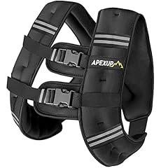 APEXUP Weighted Vest with Reflective Stripe