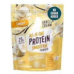 FlavCity Vanilla Protein Powder Smoothie