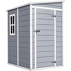 DWVO Resin Outdoor Storage Shed