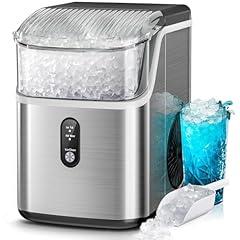 Kismile Silver Portable Nugget Ice Maker