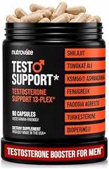 NutroVate Testosterone Booster with Tongkat Ali & Shilajit