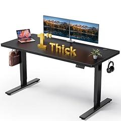 DeskShow Electric Adjustable Standing Desk 60x28 Inch