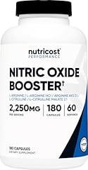 Nutricost Nitric Oxide Booster 750mg, 180 Count