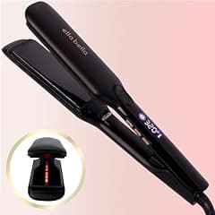 ELLA BELLA Titanium Flat Iron Hair Straightener