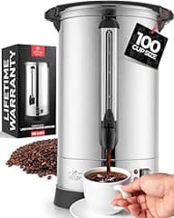 Zulay Kitchen 100 Cup Coffee Urn